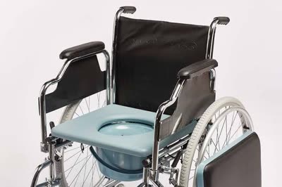 Leo Klozetli katlanabilir tekerlekli sandalye