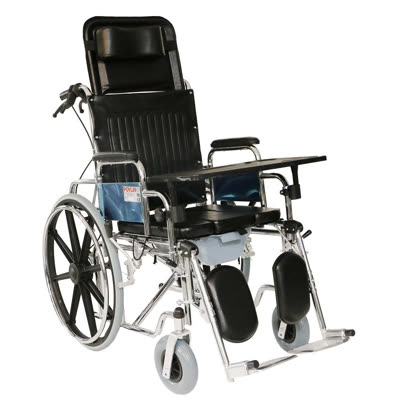 Poylin p615 banyo tuvalet tekerlekli sandalye