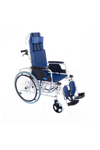 Alüminyum Tekerlekli Sandalye | Sırtı Yatar Ayak Kalkar Ergonomik Tasarım KY954LGC-46