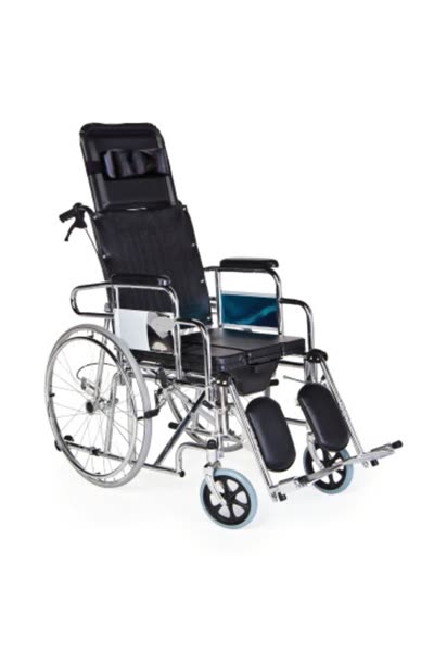 Comfort Plus Tuvaletli Özellikli Sırtı Yatan Tekerlekli Sandalye